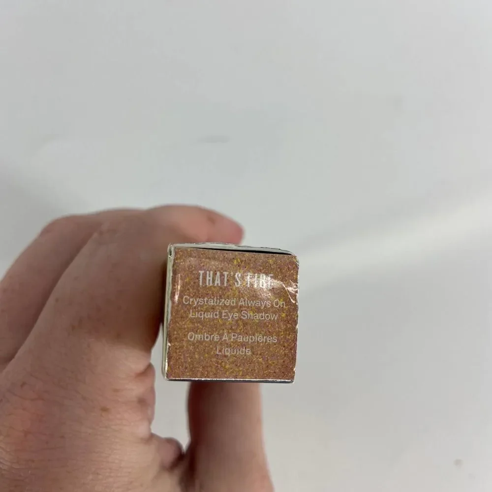 Smashbox x the hoodwitch crystalized that's fire liquid eye shadow NEW